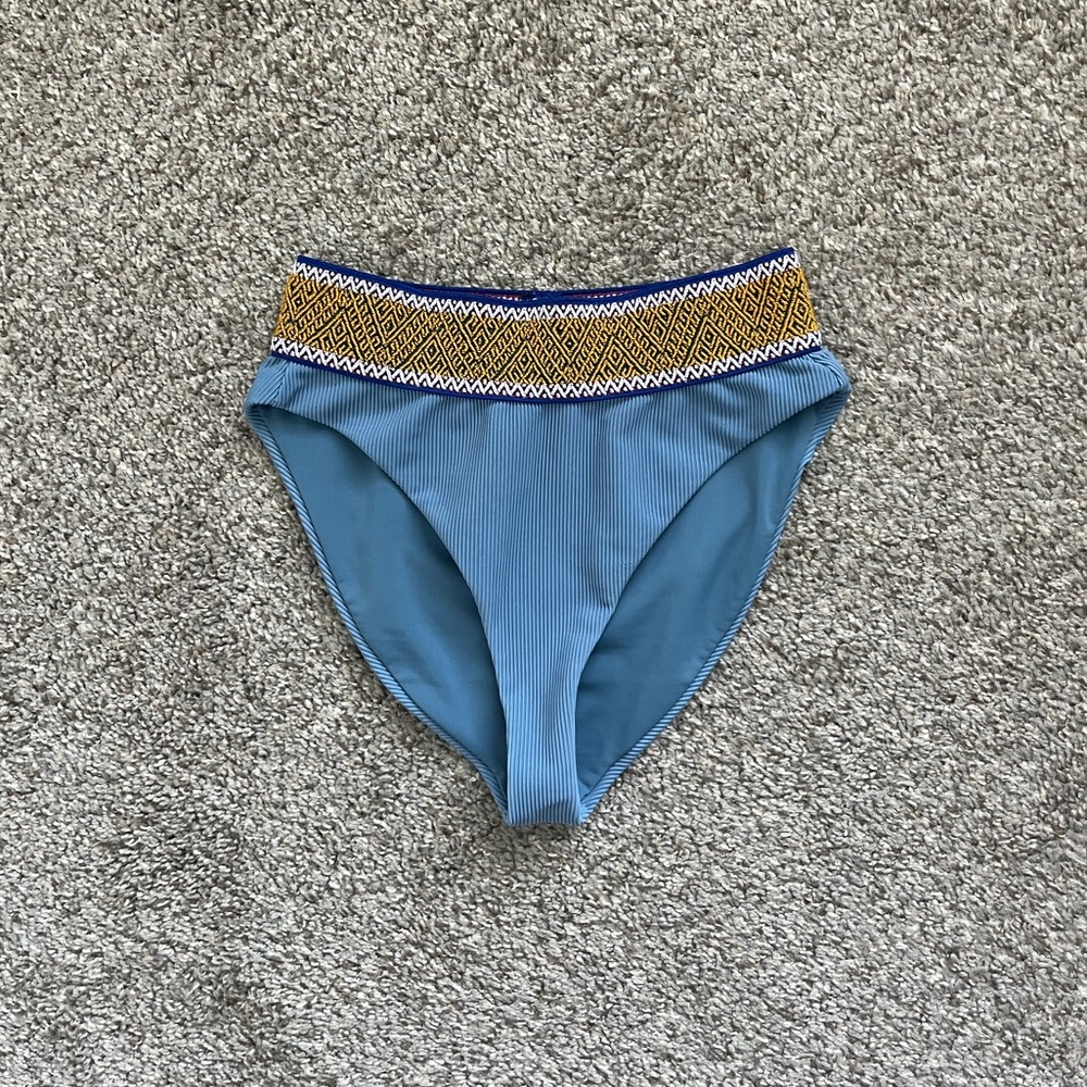 Elysiian Swimwear Women’s Blue Swimsuit Bikini Bottom XS